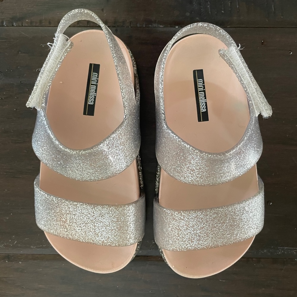 Mini Melissa toddler sandals size 9